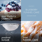 Blueberry Funnel Cake 3-Wick Candle