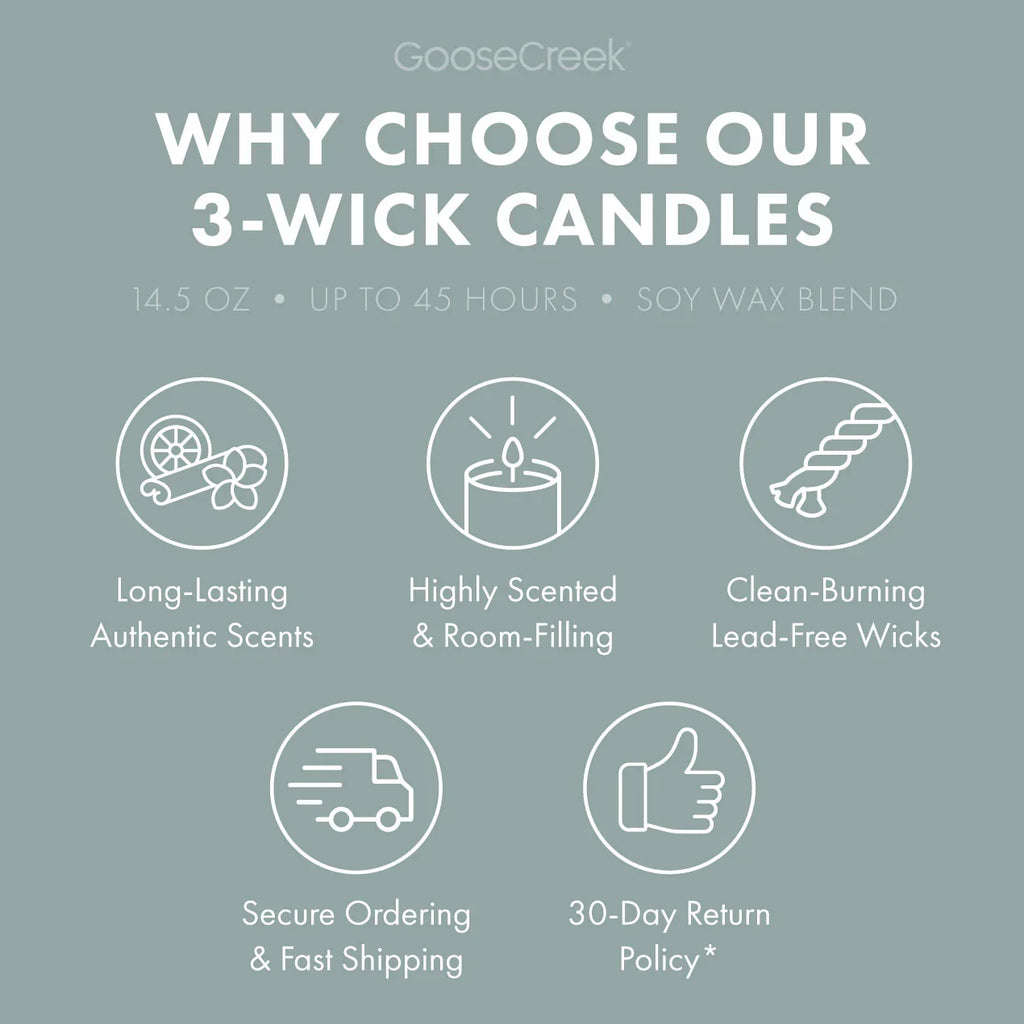 Sea Salt Neroli & Vanilla 3-Wick Candle