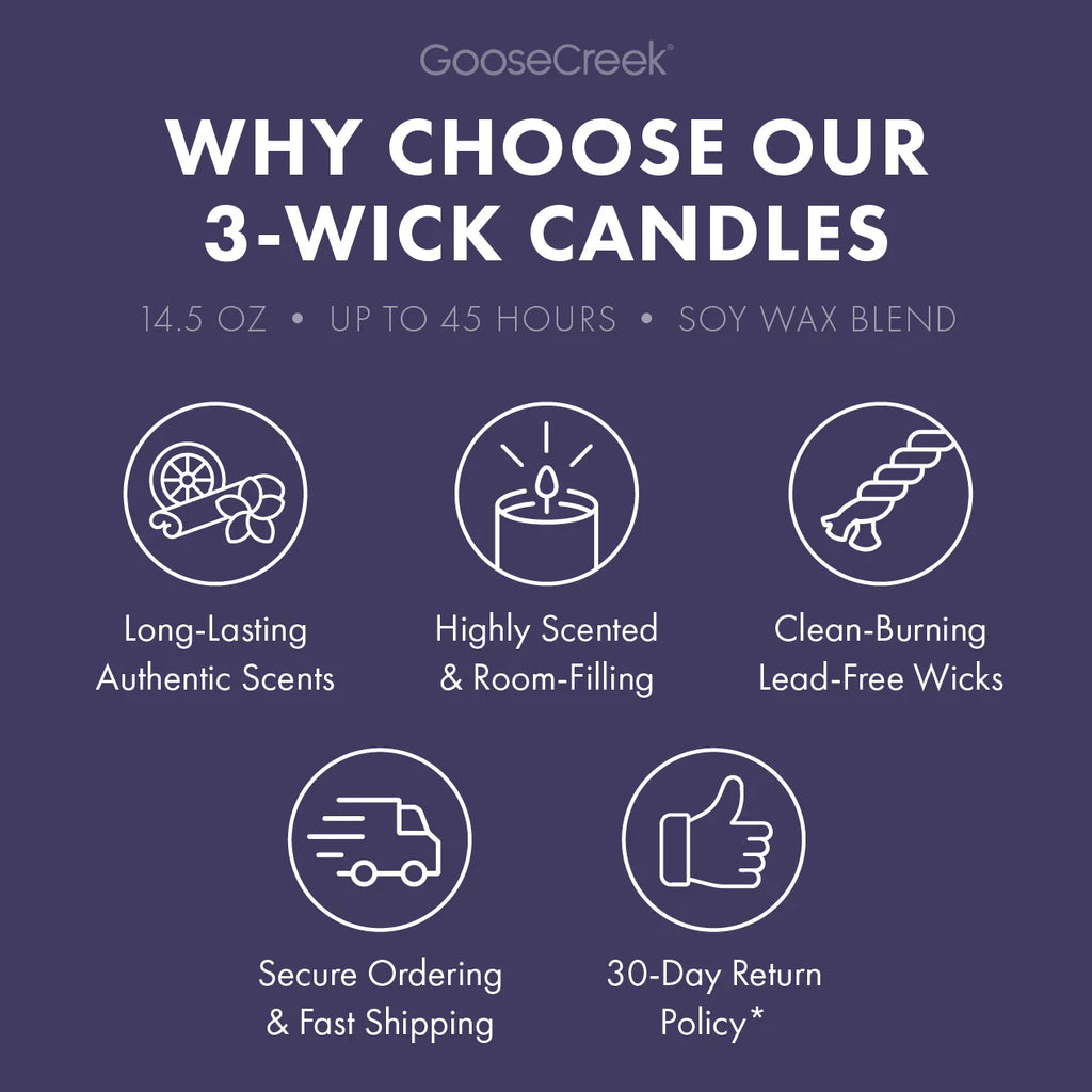 Lavender Twilight 3-Wick Candle
