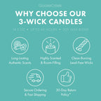 Odor Eliminating Island Bliss 3-Wick Candle