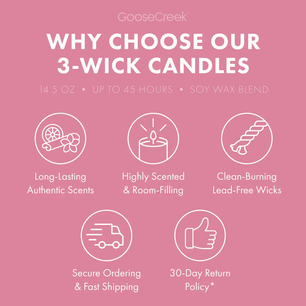 Raspberry Sorbet 3-Wick Candle
