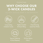 Odor Eliminating Warm & Welcome 3-Wick Candle