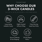 Palo Santo Coconut 3-Wick Candle