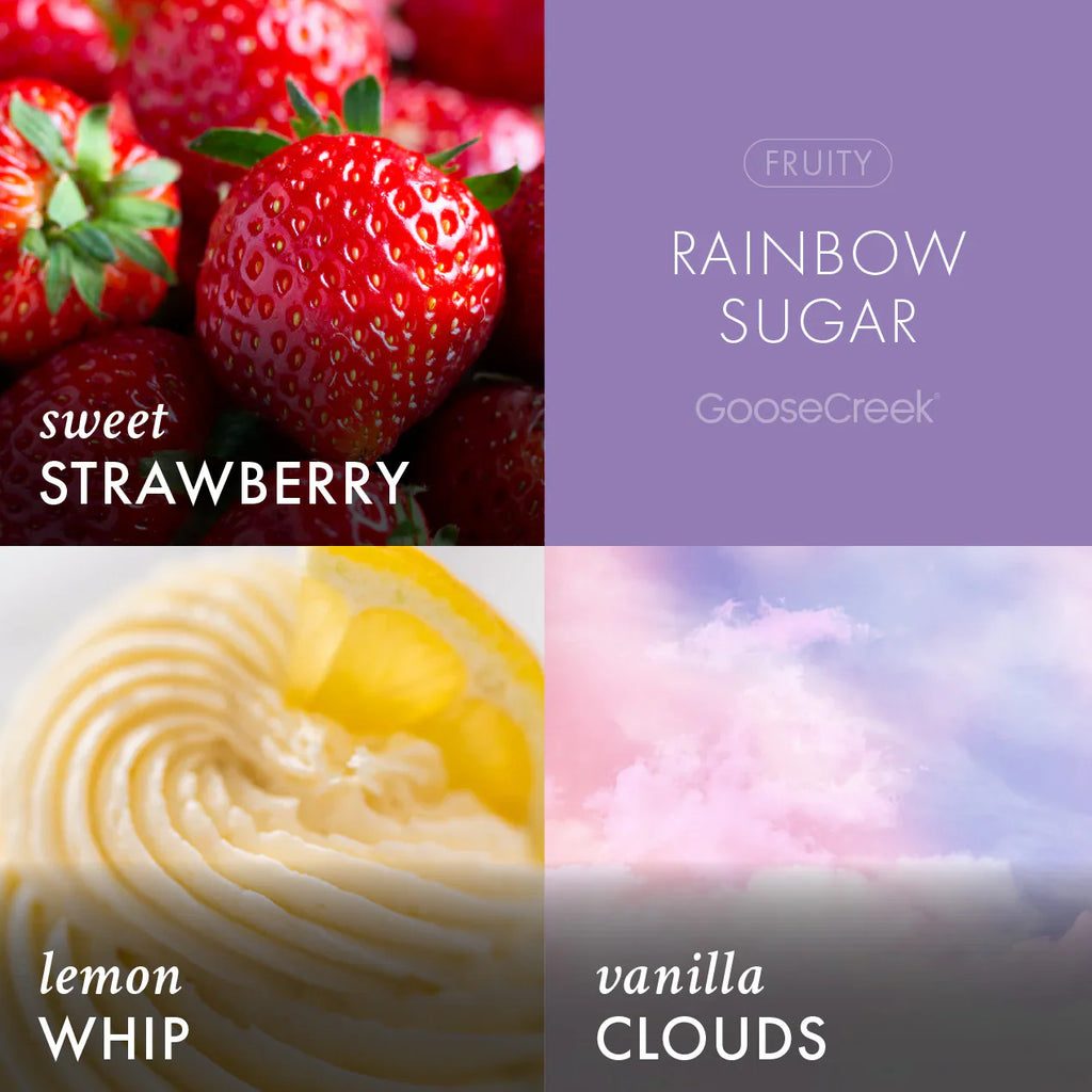 Rainbow Sugar 3-Wick Candle