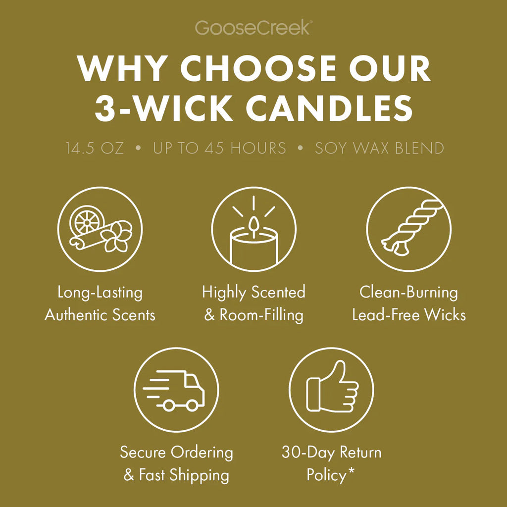 Honeybee Hollow 3-Wick Candle