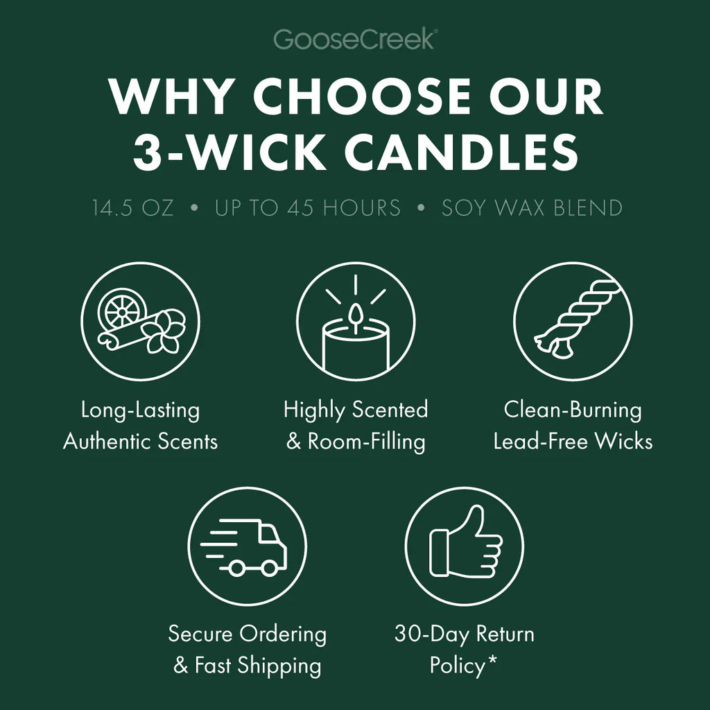 Coconut Beachwood 3-Wick Candle