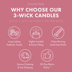 Hibiscus Orchid 3-Wick Candle