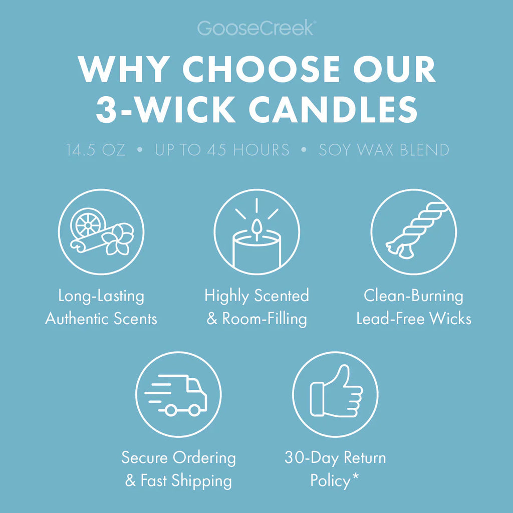 Cliffside Sea Spray 3-Wick Candle