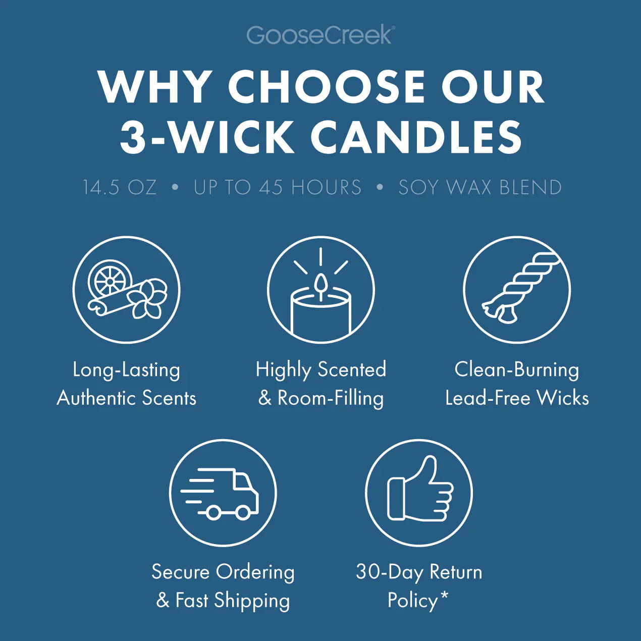 Blueberry Limeade 3-Wick Candle