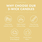 Sugar Cookie Dough 3-Wick Candle