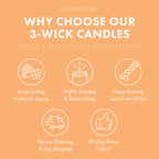 Volcanic Sunrise 3-Wick Candle