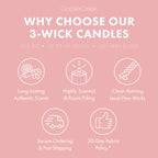 Passionfruit Peony 3-Wick Candle
